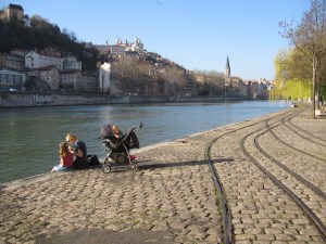 La Saône à Lyon 8