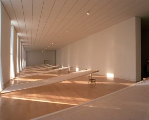 "Bounden", d'Ann Hamilton. Lyon, 1997.